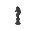 Knight Chess Sculpture, Cast Stone, Small