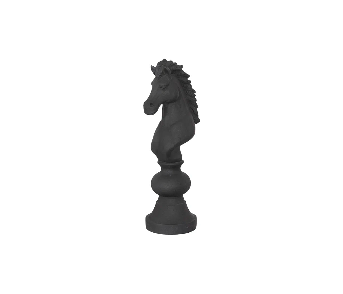 Knight Chess Sculpture, Cast Stone, Small