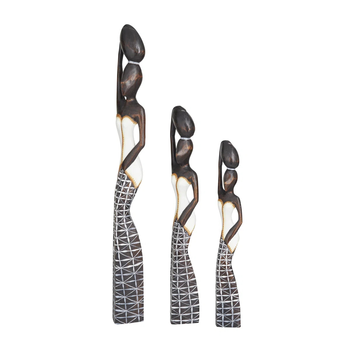3 Piece Alcorn Figurine Set