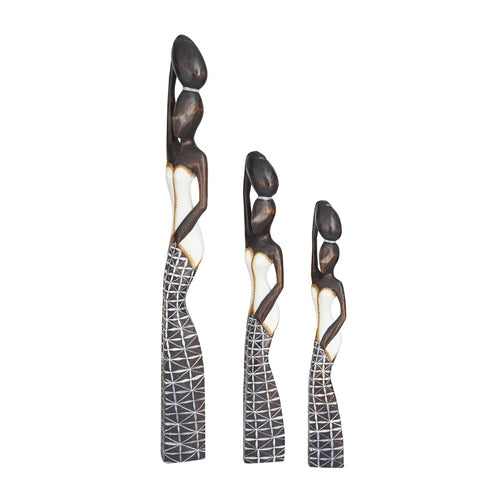3 Piece Alcorn Figurine Set