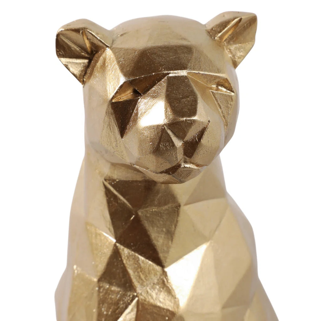 Ankney Geometric Leopard Sculpture Home Decor