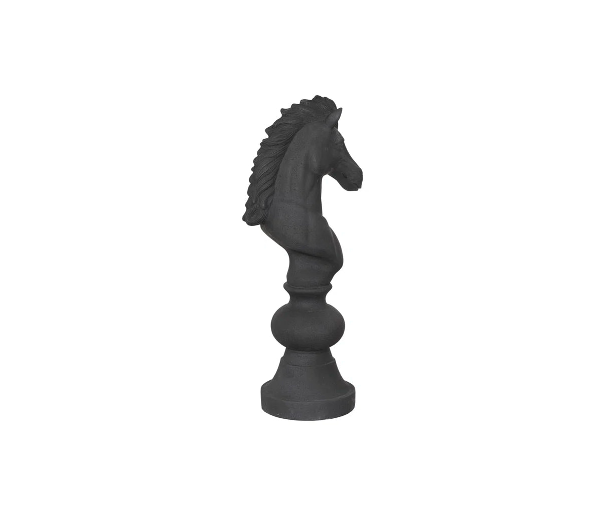 Knight Chess Sculpture, Cast Stone, Small