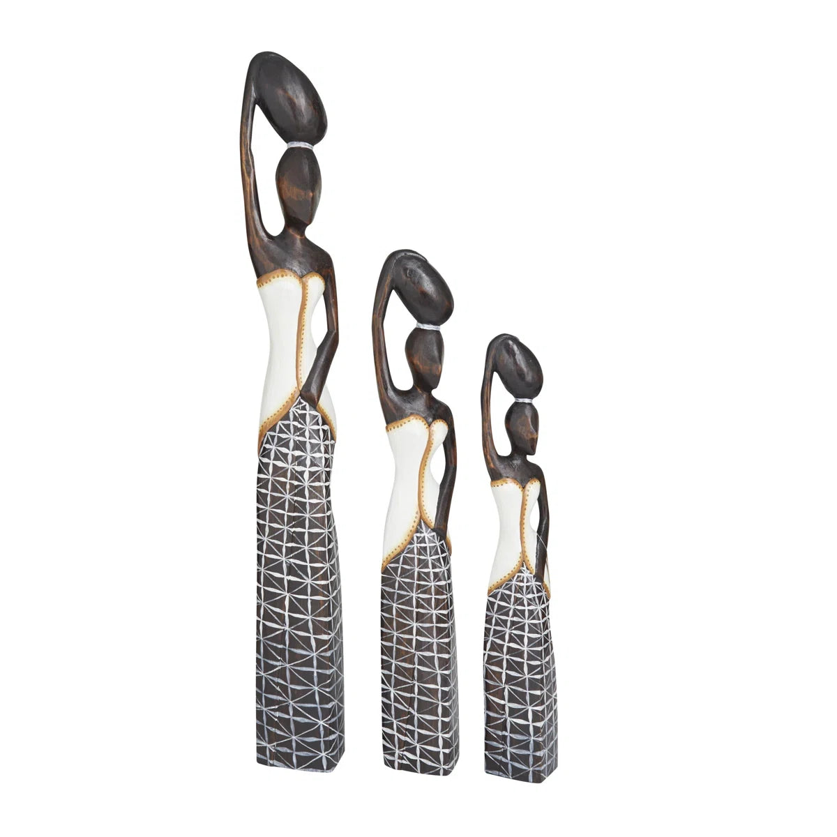 3 Piece Alcorn Figurine Set