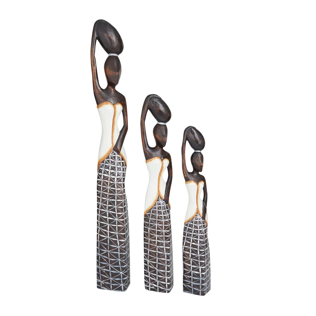 3 Piece Alcorn Figurine Set